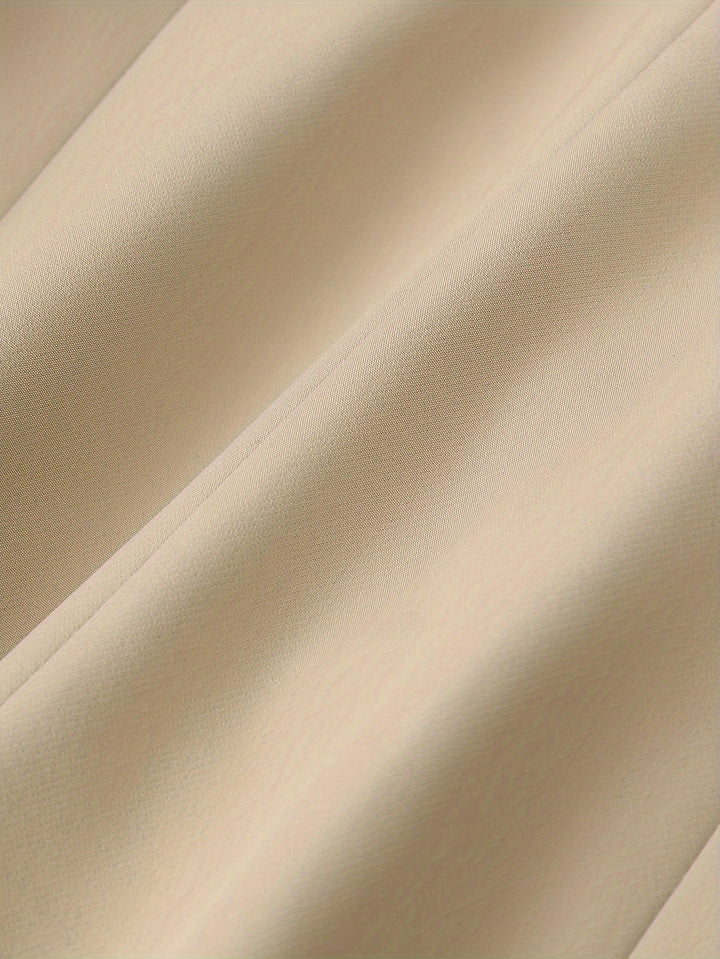 Blazer set fabric close-up detail