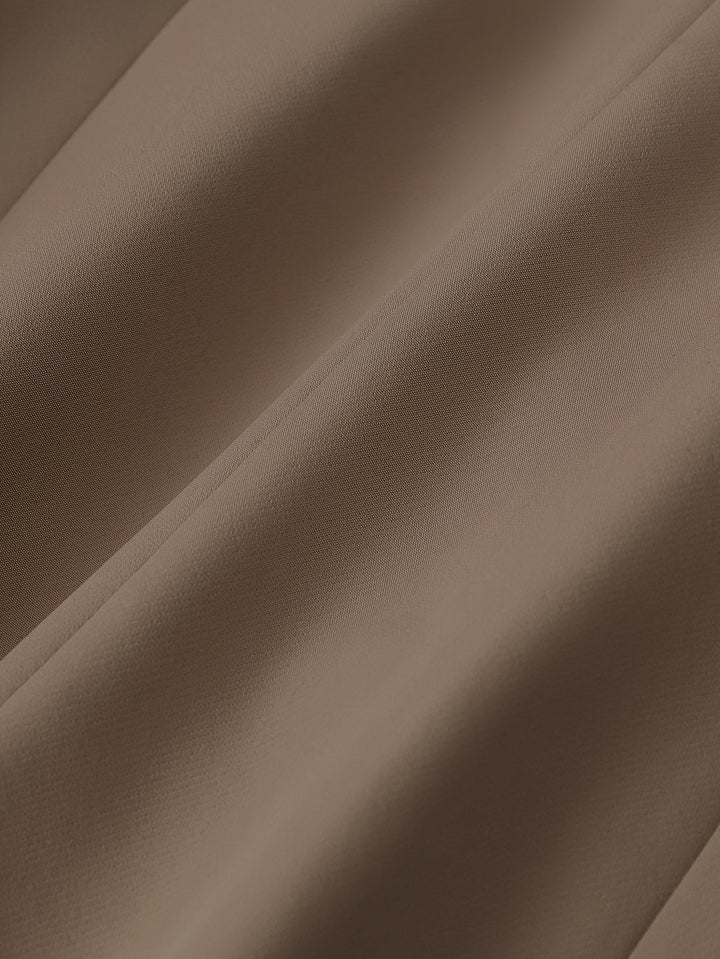 Blazer set fabric close-up detail