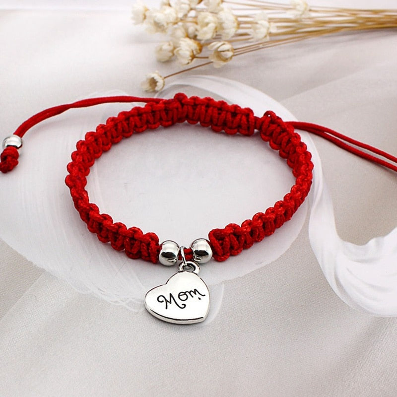 I love you Mom - Lucky Charm Bracelet in Metal