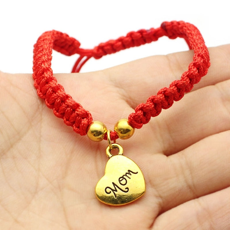 I love you Mom - Lucky Charm Bracelet in Metal